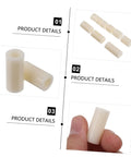 Nylon Round Spacer Nut Kit 150 Pcs Insulated Washers With Labeled Storage Case showing white nylon spacers and size detail.
