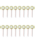 Twenty Piezo Discs Transducers 27mm With 3.94 Inch Leads And 100mm Cables for microphone trigger and DIY projects.