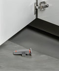 Heavy Duty Push To Open Cabinet Latches With Adjustable Self Closing Mechanism 2 Pack POM Material for Bathroom and Indoor Cabinets visible