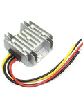 Heavy Duty 48V To 24V DC Buck Converter Power Supply 5A 120W Step Down Voltage Regulator Module with wiring for installation.