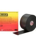 Self Fusing Rubber Electrical Insulating Tape For Cable Splices And Terminations 2 In By 30 Ft Black Pro Grade