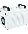 Image of CW-3000 Water Chiller, side view showcasing ventilation and compact design for laser engraving machines and spindle cooling