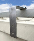 Built Tough Aluminum Roof Bracket For Conex Shipping Containers Mounting On Unistrut and Superstrut Exterior Solar Panel Support