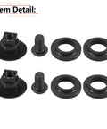 Two Sets Of Rear Window Latch Bolts Nuts And Screws For Toyota Sienna GSL ASL 2003 To 2017 Year Direct Fit Replacement