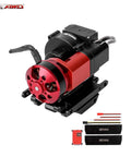 Beefed Up 2 Speed Brushless Gearbox Kit For 1/18 Traxxas TRX4M Upgrades with 3500KV Motor and CNC Aluminum Housing