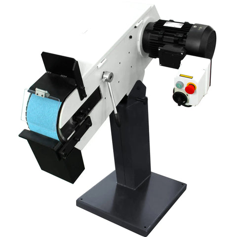 Pro Grade Industrial Belt Grinder Built Tough Shop Workhorse Featuring A Wide 6 X 79 Inch Belt And Dual Speed Control for precision work.