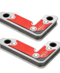 Heavy Duty 2-Piece Magnetic Welding Clamps For Perfect 30 60 And 90 Degree Angles With Super Strong Iron Boron set