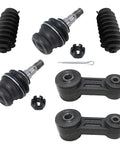 Front 12 Piece Suspension Kit For 2000 2004 Subaru Legacy And Outback Includes Front Inner And Outer Tie Rod Ends Rear Sway Bar End Links Front Sway Bar Links And Tie Rod Boots For A Beefed Up Smooth Ride.