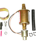 GM Genuine Parts EP42S Fuel Pump Replacement For GM Cars And Trucks Reliable Plug And Play High Flow Fuel Pump Delivers Steady Fuel To Injectors With OEM Quality Long Lasting Performance And Easy Install, showing gold pump with installation parts.