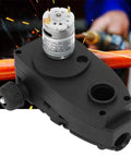 DC 24V Wire Feed Motor For Welder Soldering Wire Feeder Machine Super Handy Low Noise 10W, shown during operation