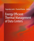 Book cover of Energy Efficient Thermal Management Of Data Centers Guide To Smart Cooling Setups with colorful abstract design.