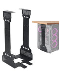 Hella Sturdy Under Desk Computer Mount Gonna Lock Your Main Rig Tight Fits Most Mid Size Cases Saves Desk Space Easy Screwless Clamp Stand