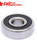 Deep Groove Ball Bearing 17 mm By 47 mm By 14 mm Double Rubber Seal Pre Lubricated 2 Pack For Smooth Spin