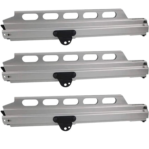 Three Pack Magazine For Hitachi NR83A NR83A2 Framing Nailers, Durable Aluminum Silver Finish, Assembly Only, Side View