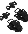 Retro Style Duckbilled Toggle Hasp Lock For Wooden Tool Boxes, Jewelry Boxes, Cabinets And Chests With Complete Installation Kit