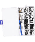 Must Have RC Car Maintenance Kit With Full Screw Set Nuts Bolts And Hardware Fasteners Including Metric Screws in plastic box
