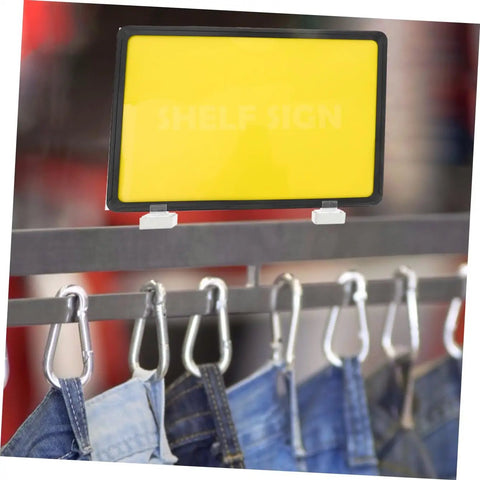 Hustle Ready Magnetic Board Stand For Warehouses And Storage Rooms Featuring Heavy Duty Black Aisle Signs With No Sweat Setup Reusable Zone Markers For Quick Rearrangements And Top Tier Inventory Control