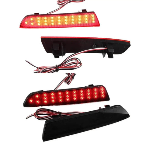 Mercedes W447 Vito 2014 2019 LED Reflector Tail Light 2Pc Red Lens Upgrade For Brake Signal Fog Lamp Driving Lights Rear Bumper Light