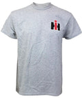 International Harvester 1460 Combine Gray Short Sleeve T Shirt Tee With Soft Cotton Blend True To Size Machine Washable Unisex