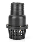 Heavy Duty Stainless Steel Foot Valve With Large Capacity Mesh Strainer for Farm Irrigation and Industrial Pumps, 3 Inch, Low Pressure Check Valve
