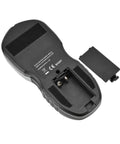 FTVOGUE 4 in 1 Wall Scanner with Auto Calibration LCD Display showing the back view with battery compartment and textured grip.
