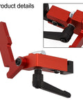 DIY Ready Heavy Duty T Slot Miter Track 75 Type T Rail Router Fence close-up, aluminum construction detail