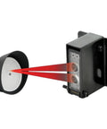 Retro Reflective Photoelectric Beam Sensor for Perimeter Security, 45 Ft Sensing Range, Weatherproof IP66 indoor outdoor use