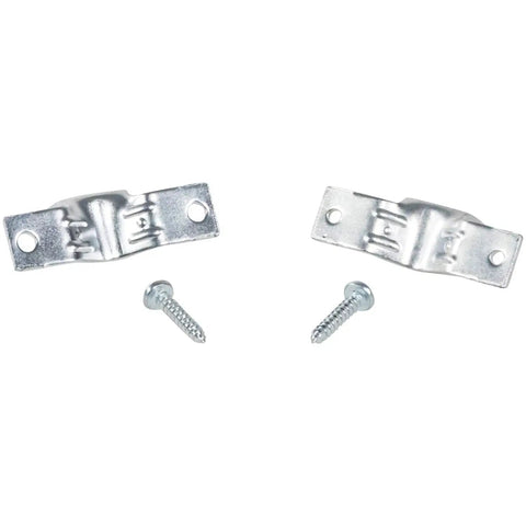 Two metal strain relief clamps with screws for 30 Amp Dryer Power Cord 4 Prong With Copper Eyelet Connectors 5 Foot Length