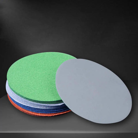 Professional 20 Piece Hook And Loop Sanding Discs Grit Selection From 3000 To 10000 Wet Dry double sided pads in assorted colors.
