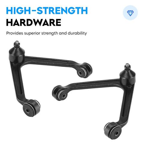 Dodge Ram 1500 Front Upper Control Arm With Ball Joint Assembly And Front Lower Ball Joint Kit K7424 K7411 4 Piece Suspension Upgrade