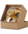 Nobsound STB-01 gold LP turntable disc stabilizer weight in a cardboard box
