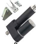 Heavy Lift Linear Actuator Electric Lifter Built Tough With Rock Solid Thrust Rating And IP65 Rated Waterproof Aluminum Telescopic Push Rod with mounting hardware.