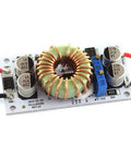 250W DC To DC Boost Converter Module With Adjustable Output From 10V To 50V And Input 10V To 40V Up To 6A Constant Voltage And Current