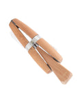 Wooden Jewelry Clamp Tool With Round And Flat Jaws For Holding Rings And Small Parts Ideal For Jewelry Repairs And Crafting Projects