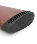 Close-up of Grind-To-Fit Recoil Pad For Rifles And Shotguns, Silicone Buttstock Pad In Black, showing textured surface.