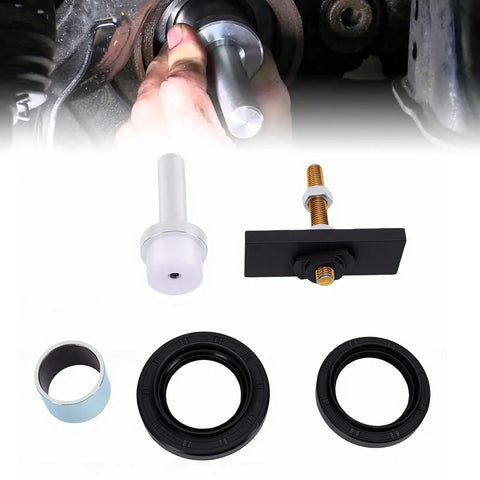 Heavy Duty Steel CV Axle Bearing Puller Seal Kit Removes Needle Bearings Bushings For 2005 2018 And 2007 2014 Replaces 18195 90311-47013 90311-47027 installed on axle bearing with seals