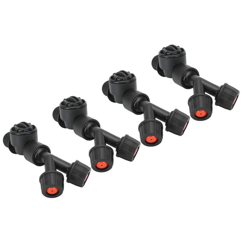 Sprayer Nozzle 0.7 Inch Thread Plastic Nozzle For Water Saving Irrigation And Spraying, Dual Drip Proof Design and Rugged