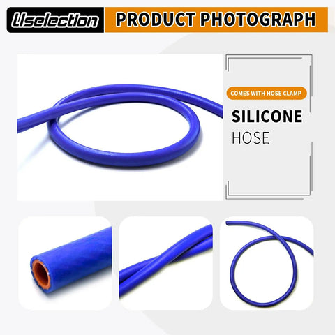 5/8 Inch Silicone Heater Hose 5 Ft Blue And Red Coolant Radiator Vacuum Line Reinforced High Temperature Thick Wall