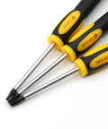 Top Tier Star Screwdriver Kit For Game Console Repair Featuring T6 T8H And T10H Bits With Center Hole Made From Hardened Steel To Safely Disassemble Xbox 360 Ps3 And Ps4 Controller Handles Without Stripping Screws Ever Again, 140mm