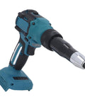 Powerful 18V Cordless Rivet Gun Kit With Bright Light And Auto Brushless Motor For Fast Heavy Duty Nailing Jobs On Wood Or Metal Surfaces Anywhere You Go, blue