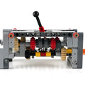 Level Up Your Build Game With Rock Solid 5 Plus 1 Speed With Reverse Transmission Gearbox Building Blocks Kit, detailed gear assembly view.