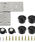 Slick 90 Degree Rotating Table Hinges Forged From Heavy Duty Cold Rolled Steel Swivel Bracket with hardware accessories.