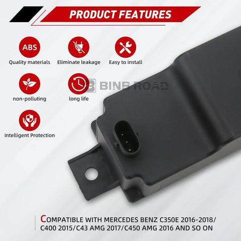 Heavy Duty Voltage Converter Module And Auxiliary Battery No Sweat Install For Mercedes Benz C300 GLE350 GLS450 S560 G550 C43 C63 OE Direct Replacement Kit features overview, ABS material, easy installation.