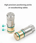 Stainless Steel Table Dog Pins For MFT Workbench Quick Expansion Fastening Heavy Duty Woodworking Tool Precision Hole Alignment