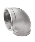2 Inch Female Threaded Elbow Fitting NPT Stainless Steel 304 90 Degree Angled Pipe Elbow