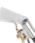 Close-up of Beast Heavy Duty Upholstery Extractor with stainless steel wand and hand tool for carpet and sofa cleaning