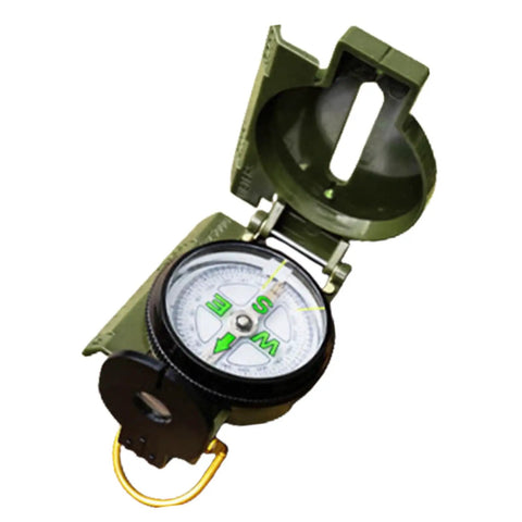 Dope Outdoor Compass For Camping And Hiking Your Go To Orienteering Tool For Accurate Navigation Wilderness Survival And Adventure Folding Metal Cover And Floating Dial