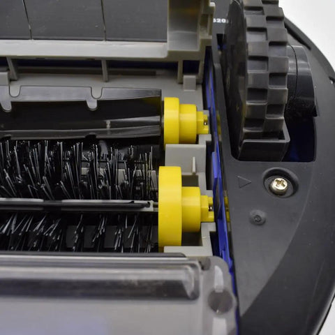 Replacement Bristle And Flexible Beater Brush Set For iRobot Roomba 600 And 700 Series installed in vacuum