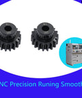 6491X 18T Pinion Gear 1.0 Metric Pitch Fits 5mm Shaft For Steel Spur Gears CNC Machined Hard Steel Durable Upgrade Parts
