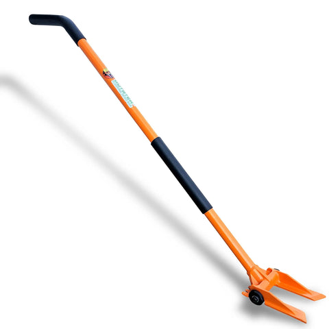 60 Inch Demolition Pry Bar Round Handle Wrecking Bar For Ceiling And Wall Demo Heavy Duty Nail Puller Tool For Contractors Firefighters DIY Renovations